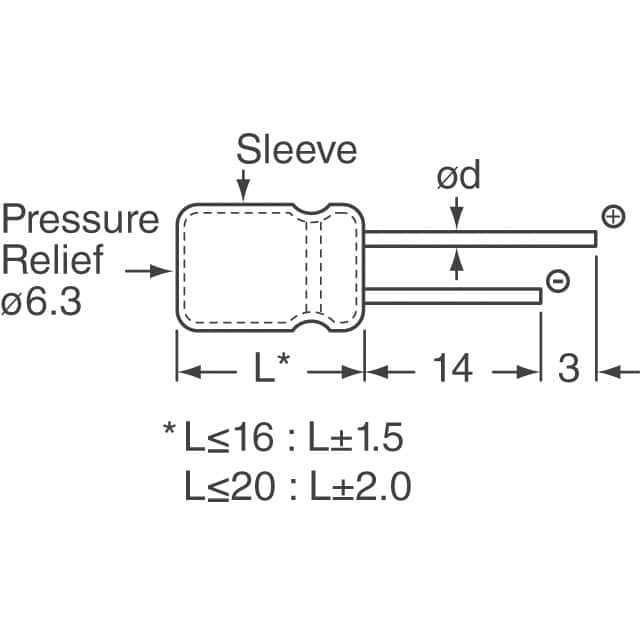 EEU-FR1H151 Panasonic Electronic Components  Condensadores electrolíticos de aluminio